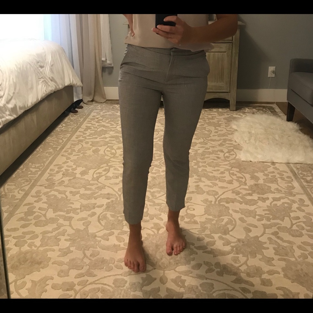 Gray pants